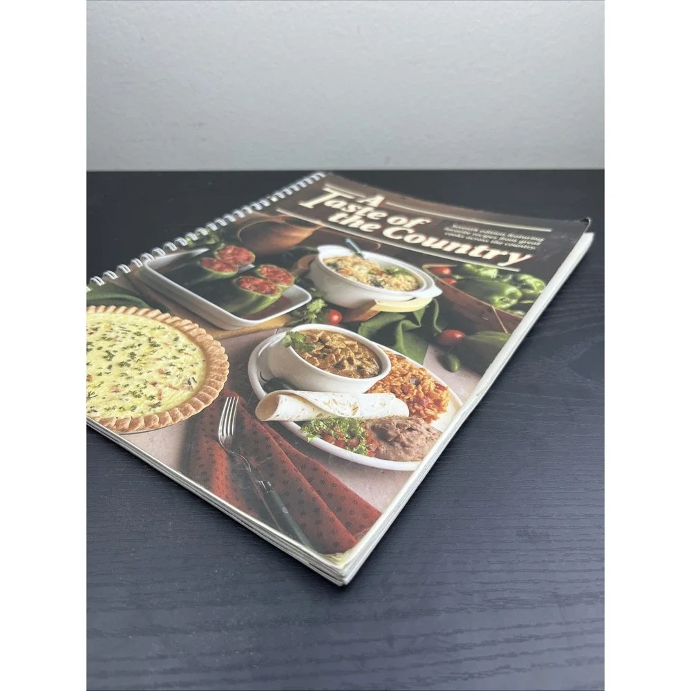 A Taste of the‎ Country Cookbook Home Style Recipes Vintage Cooking Book